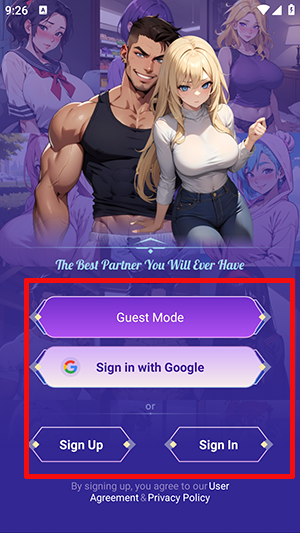 CrushX官方APP安卓下载最新版-CrushX AI角色扮演APP下载免费版v1.0.4