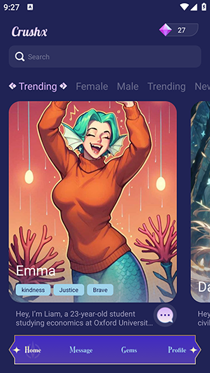 CrushX官方APP安卓下载最新版-CrushX AI角色扮演APP下载免费版v1.0.4