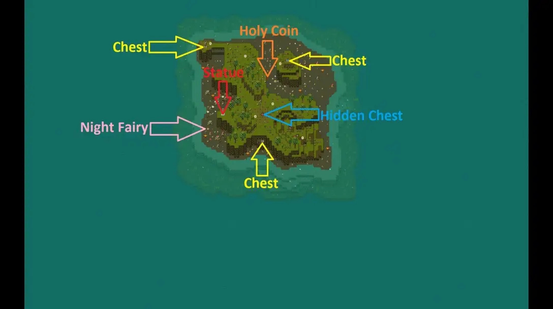 8岛——Blank Sands Island  黑沙岛