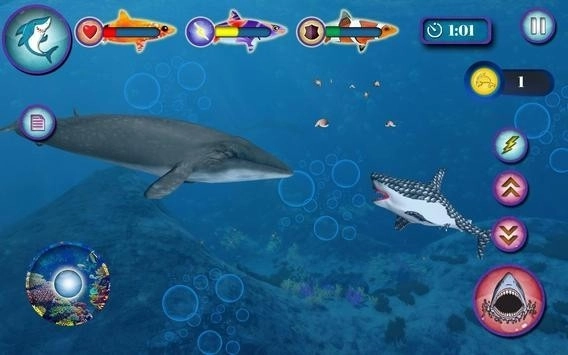 海洋鲨鱼模拟器中文版最新下载
